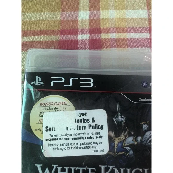 White Knight Chronicles II Playstation 3 PS3 Damaged Seal